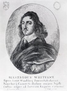 Bulstrode Whitelock的肖像 作者 英语学校
